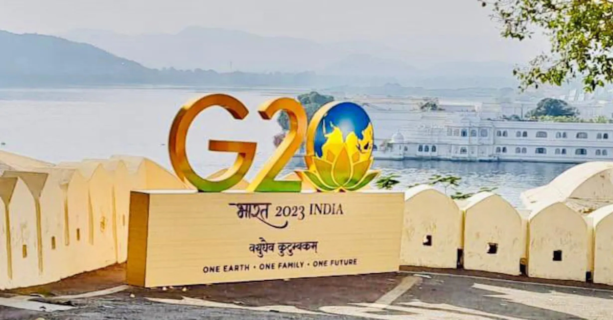 এবছর জি ২০ সম্মেলন ভারতে আয়োজন করা হয়েছে। ছবি- সংগৃহীত এবছর জি ২০ সম্মেলন ভারতে আয়োজন করা হয়েছে। ছবি- সংগৃহীত