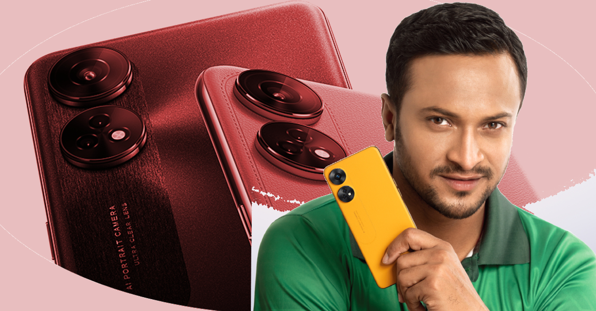 অপ্পোর নতুন সিরিজের এই ফোনের বিজ্ঞাপনে ক্রিকেটার সাকিব আল হাসান। অপ্পোর নতুন সিরিজের এই ফোনের বিজ্ঞাপনে ক্রিকেটার সাকিব আল হাসান।