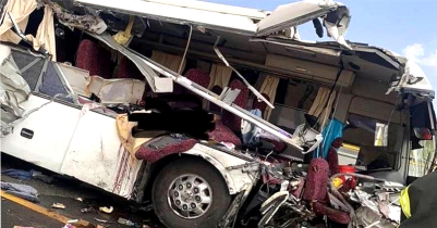 সৌদিতে ভয়াবহ বাস দুর্ঘটনা : ২০ হাজযাত্রীর মৃত্যু 