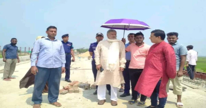 পরিকল্পনামন্ত্রীর বিভিন্ন উন্নয়ন প্রকল্প পরিদর্শন