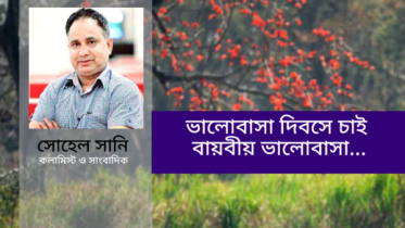 ভালোবাসা দিবসে চাই বায়বীয় ভালোবাসা