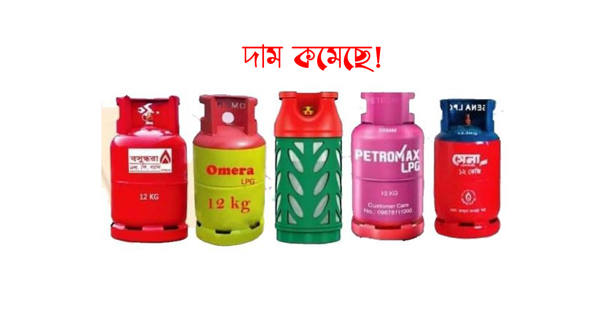 এলপিজি গ্যাস সিলিন্ডার। ছবি- সংগৃহীত