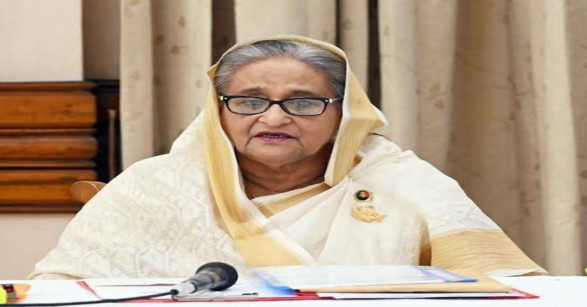 প্রধানমন্ত্রী শেখ হাসিনা। ছবি- সংগৃহীত প্রধানমন্ত্রী শেখ হাসিনা। ছবি- সংগৃহীত