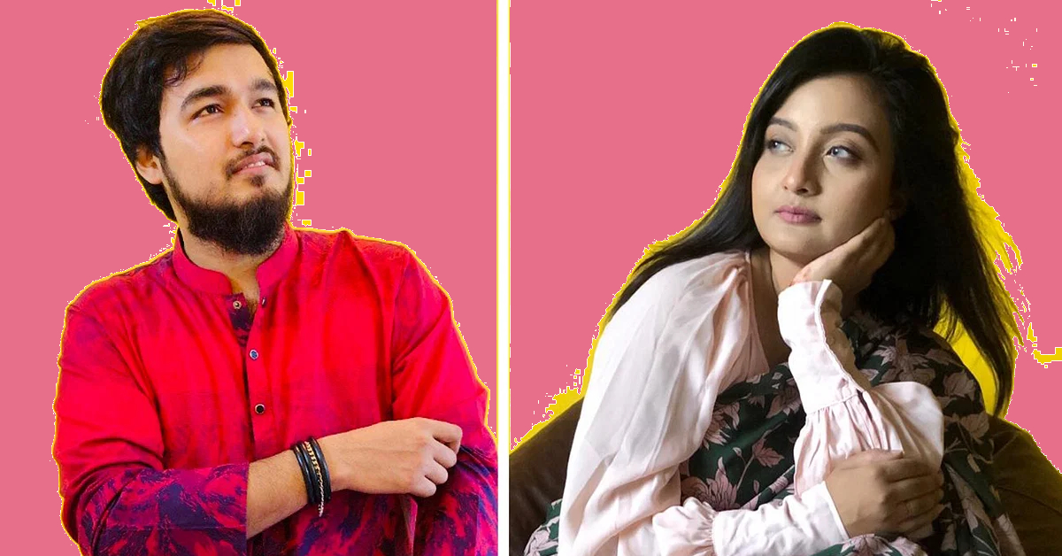 সঙ্গীত শিল্পী নোবেল এবং তাঁর স্ত্রী সালসাবিল। সঙ্গীত শিল্পী নোবেল এবং তাঁর স্ত্রী সালসাবিল।