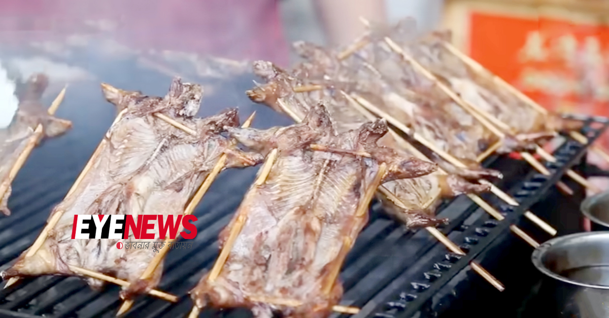 চীনের জনপ্রিয় খাবার- Rat barbecue