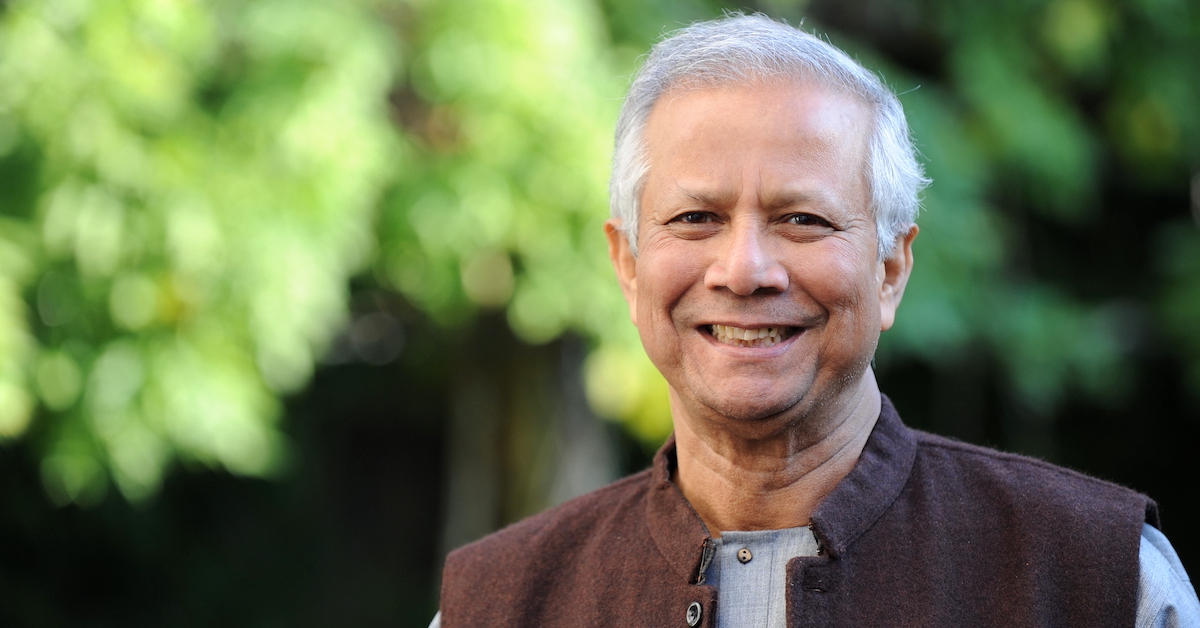 একমাত্র বাংলাদেশি নোবেলজয়ী ড. ইউনুস। ছবি- সংগৃহীত একমাত্র বাংলাদেশি নোবেলজয়ী ড. ইউনুস। ছবি- সংগৃহীত