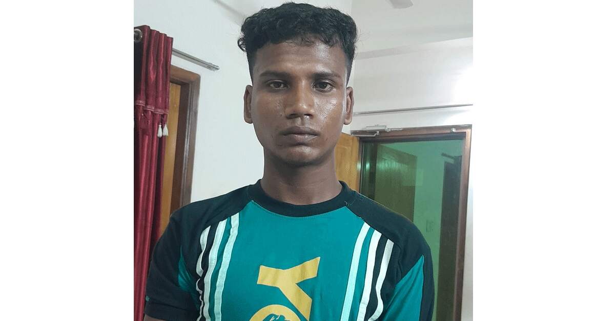 ঘটনায় আটক অভিযুক্ত জামিল আহমদ। ছবি- আই নিউজ ঘটনায় আটক অভিযুক্ত জামিল আহমদ। ছবি- আই নিউজ
