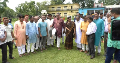 রাজনগরে বঙ্গবন্ধু গোল্ডকাপ ফুটবল টুর্নামেন্টের উদ্বোধন