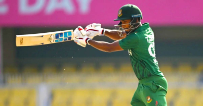 ৫ রানের আক্ষেপ নিয়ে ফিরে গেলেন জুনিয়র তামিম