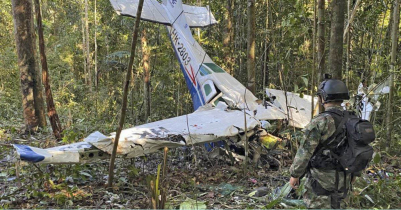 ব্রাজিলের আমাজনে উড়োজাহাজ বিধ্বস্ত, ১৪ জন নি হ ত 
