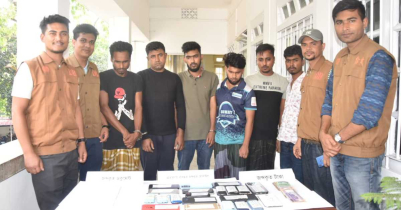 মৌলভীবাজারে ৬ বিকাশ প্রতারক গ্রেফতার