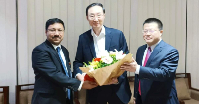 ঢাকায় চীনের ভাইস মিনিস্টার ওয়েইডং