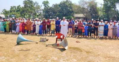 উত্তরবঙ্গে হা`হা`কা`র, বৃষ্টির জন্য ইস্তিস্কার নামাজ আদায় 