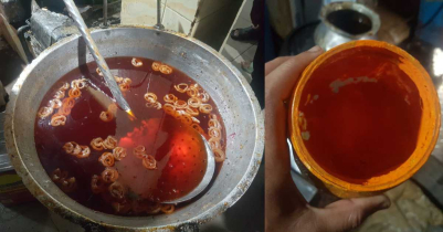 খাদ্যে নিষিদ্ধ দ্রব্য, শ্রীমঙ্গলে মিষ্টির দোকানে জরিমানা 