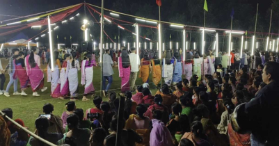 জুড়ীতে মণিপুরী ঐতিহ্যে লালিত লোকনৃত্য থাবাল চোংবা অনুষ্ঠিত জুড়ীতে মণিপুরী ঐতিহ্যে লালিত লোকনৃত্য থাবাল চোংবা অনুষ্ঠিত