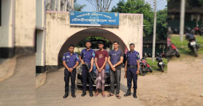 মৌলভীবাজারে চোরাই গাড়ি উদ্ধার, গ্রেফতার ১ 