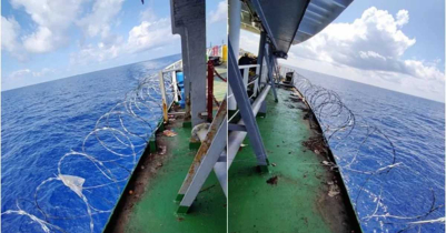 এমভি আব্দুল্লাহ মুক্তির পর জাহাজটির সবশেষ অবস্থা 