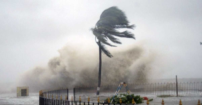 ৮০ কিলিমিটার বেগে ধেয়ে আসছে ঝড় 