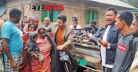 চা বাগানে চারশো মানুষের মাঝে শীতবস্ত্র বিতরণ করলো ইনফো হান্টার