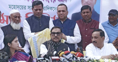 কারাগার থেকে বেরিয়েই ফখরুল নালিশ করতে গেছেন: কাদের 