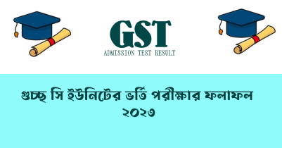 গুচ্ছ ‘সি’ ইউনিটের ভর্তি পরীক্ষার ফলাফল 