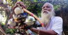 গান-বাজনা করি বলে কেউ মারধর করেনি: চারণকবি রাধাপদ