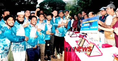 ঢাবি মাঠে `জালালাবাদ ক্রিকেট টুর্নামেন্ট ২০২৩` অনুষ্ঠিত