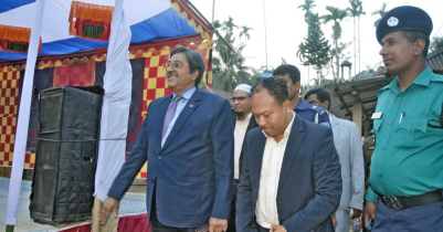 কুলাউড়ায় ঝিমাই পুঞ্জি পরিদর্শনে জাতীয় মানবাধিকার কমিশনের ড. কামাল