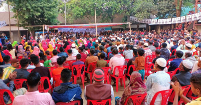 তাহিরপুরের বালিজুরিতে নৌকার সমাবেশ