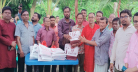 নবীগঞ্জে আগুণে সর্বস্বহারাদের পাশে দাঁড়াল পূজা উদযাপন পরিষদ