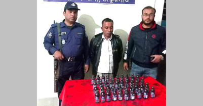 রাণীশংকৈলে ফেনসিডিলসহ বাসের সুপারভাইজার গ্রেপ্তার 