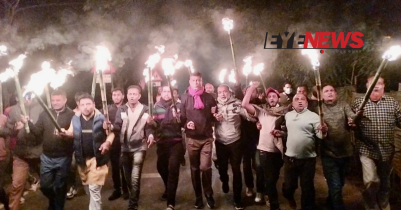 মৌলভীবাজারে অবরোধের সমর্থনে জেলা বিএনপি মশাল মিছিল মৌলভীবাজারে অবরোধের সমর্থনে জেলা বিএনপি মশাল মিছিল