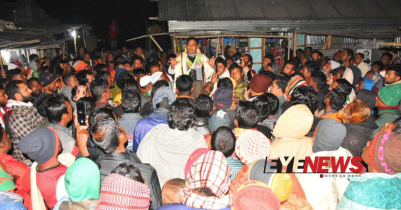 নিজ এলাকায় শুভেচ্ছা বিনিময়ে এমপি রনজিত সরকার 