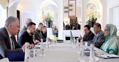 প্রধানমন্ত্রীর সঙ্গে ভ্লাদিমির জেলেনস্কির বৈঠক প্রধানমন্ত্রীর সঙ্গে ভ্লাদিমির জেলেনস্কির বৈঠক