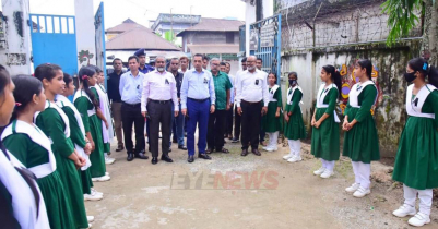 শ্রীমঙ্গলে শিশু পরিবার (বালিকা) পরিদর্শনে সমাজসেবা অধিদপ্তরের মহাপরিচালক
