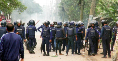 হবিগঞ্জে পুলিশ-বিএনপি সংঘর্ষ, সাংবাদিক গুলিবিদ্ধ 