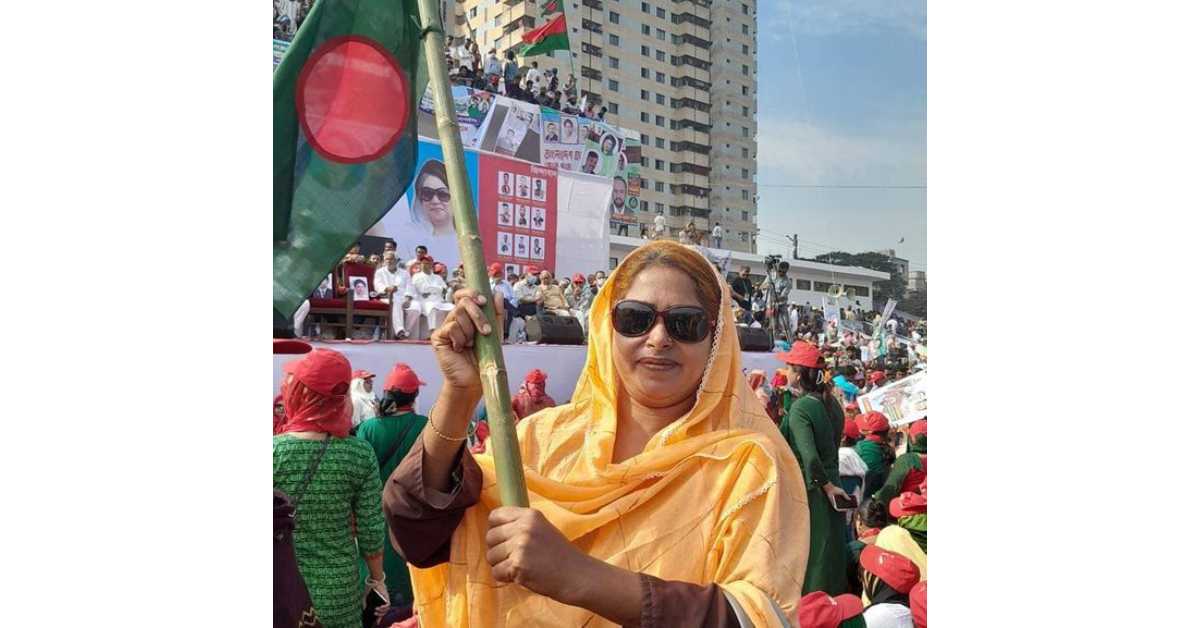 জেলা মহিলা দলের সাধারণ সম্পাদক ও বড়লেখা উপজেলা বিএনপির সাংগঠনিক সম্পাদক রাহেলা বেগম হাসনা।