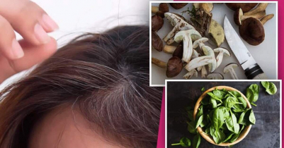 Superfoods to stop premature graying of hair