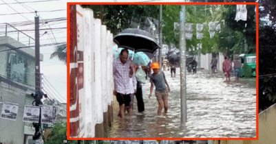 Heavy rain in Sylhet!