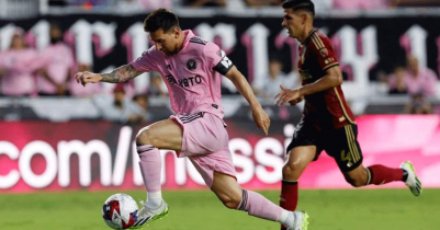 Messi scores twice as Miami thrash Atlanta 4-0