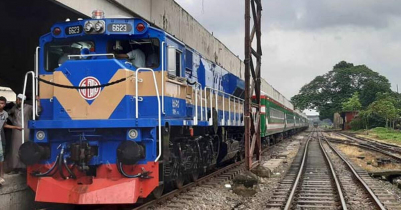 Train leaves Dhaka for Bhanga through Padma Bridge