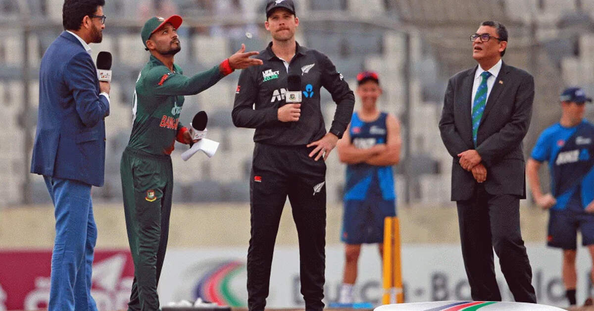 Rain delays start after Bangladesh opt to bat