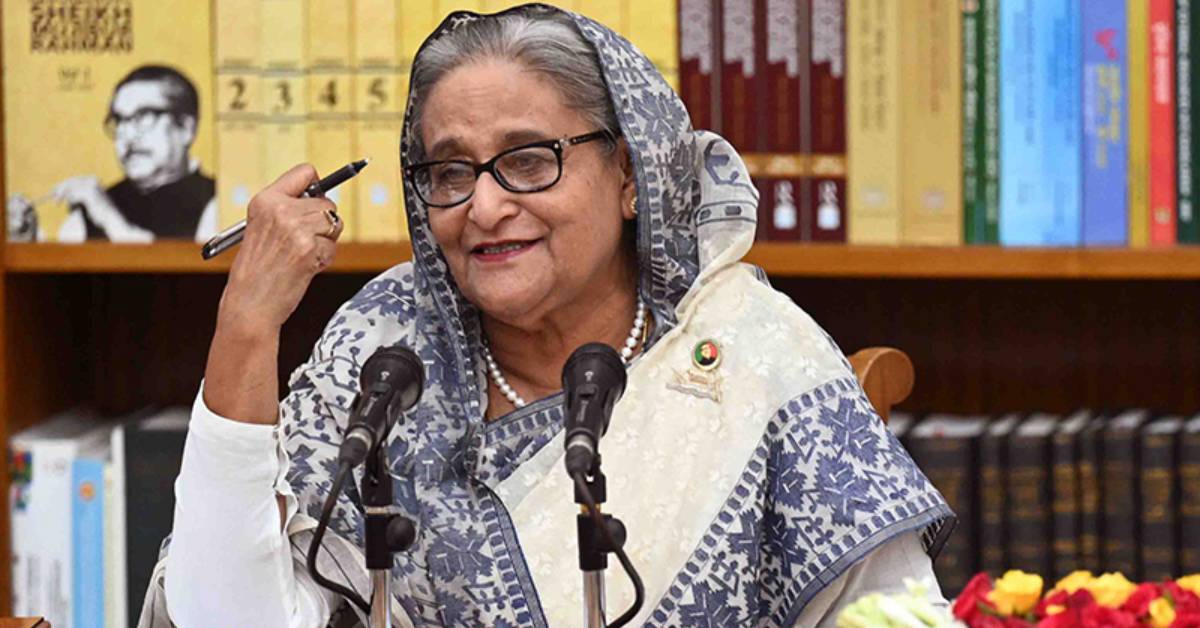 প্রধানমন্ত্রী শেখ হাসিনা। ফাইল ছবি প্রধানমন্ত্রী শেখ হাসিনা। ফাইল ছবি