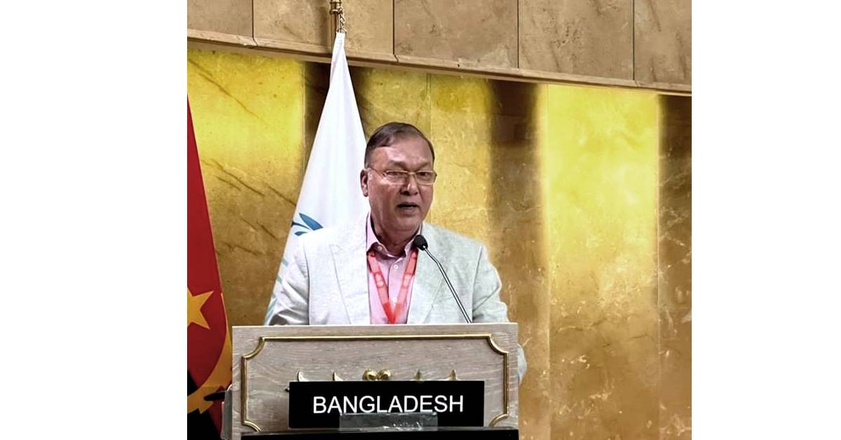 লুয়ান্ডাতে ১৪৭ তম ইন্টার-পার্লামেন্টারি সম্মেলনে বক্তব্য দিচ্ছেন উপাধ্যক্ষ ড. মো. আব্দুস শহীদ এমপি লুয়ান্ডাতে ১৪৭ তম ইন্টার-পার্লামেন্টারি সম্মেলনে বক্তব্য দিচ্ছেন উপাধ্যক্ষ ড. মো. আব্দুস শহীদ এমপি
