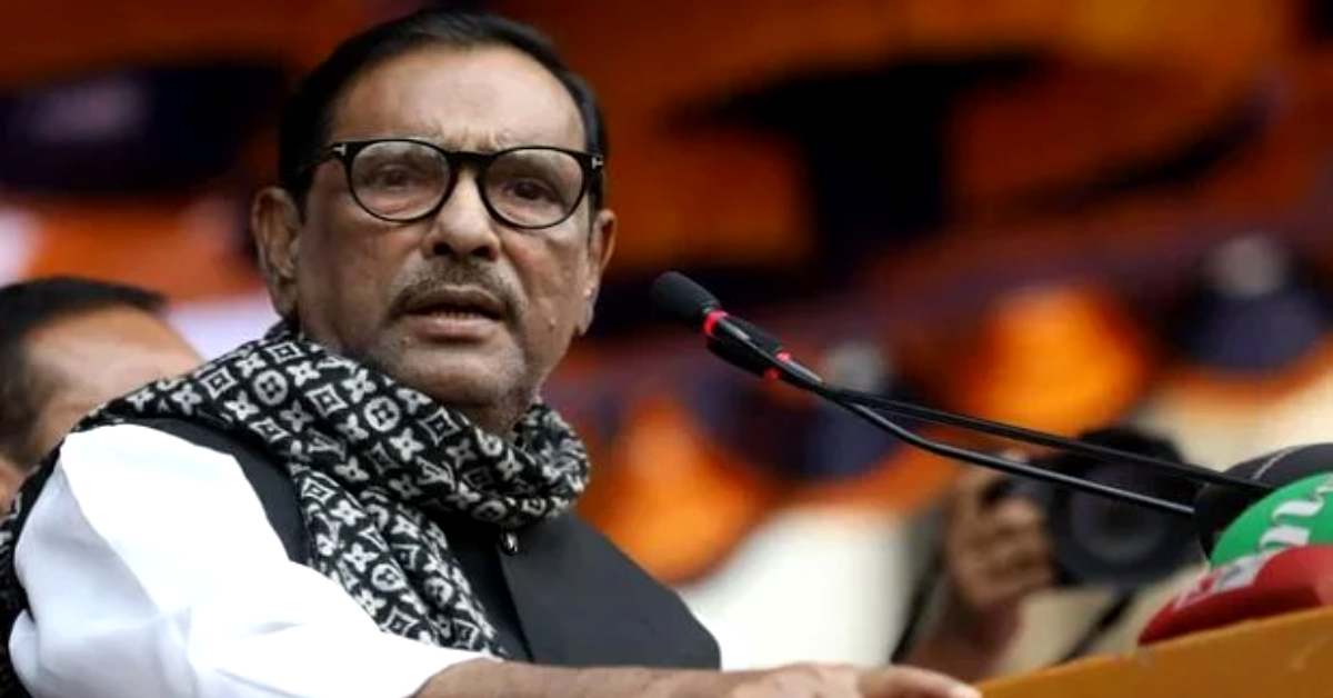 আওয়ামী লীগের সাধারণ সম্পাদক ও সেতুমন্ত্রী ওবায়দুল কাদের। ফাইল ছবি