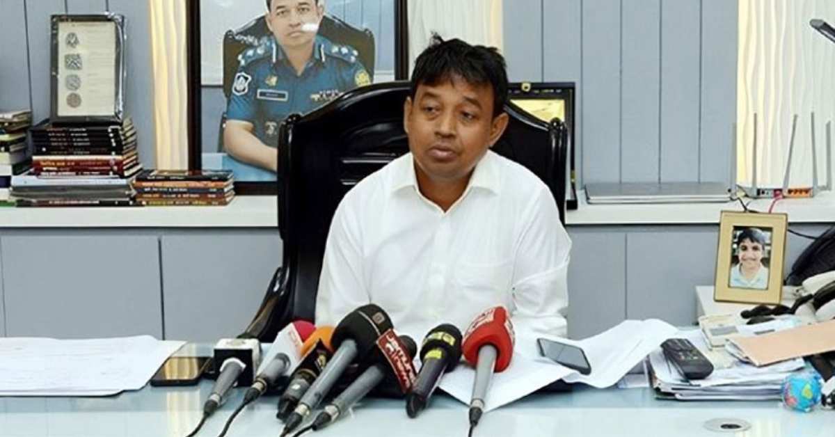 ঢাকা মহানগর পুলিশের গোয়েন্দা বিভাগের প্রধান মোহাম্মদ হারুন অর রশীদ। ফাইল ছবি