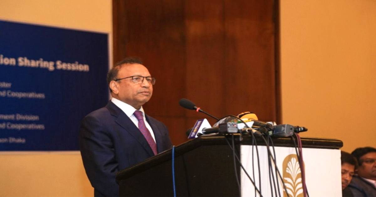 স্থানীয় সরকার, পল্লী উন্নয়ন ও সমবায় মন্ত্রী মো. তাজুল ইসলাম। ছবি- সংগৃহীত