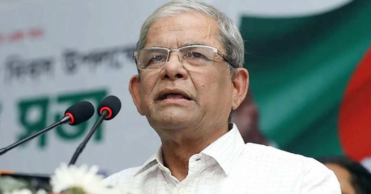 বিএনপি মহাসচিব মির্জা ফখরুল ইসলাম আলমগীর। ফাইল ছবি