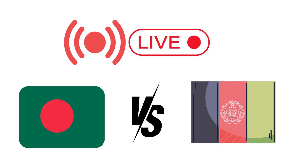 বাংলাদেশ বনাম আফগানিস্তান লাইভ স্কোর