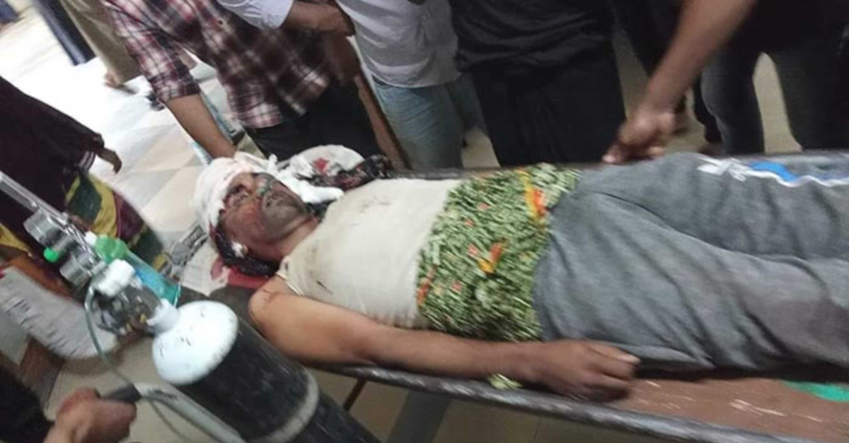 আব্দুর রবের বড় ছেলে নি হ ত হোসেন মিয়া (৩০)। ছবি- আই নিউজ